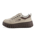export leather platform sneakers - women's white sneakers for students, new autumn 2025 collection, versatile athletic casual shoes