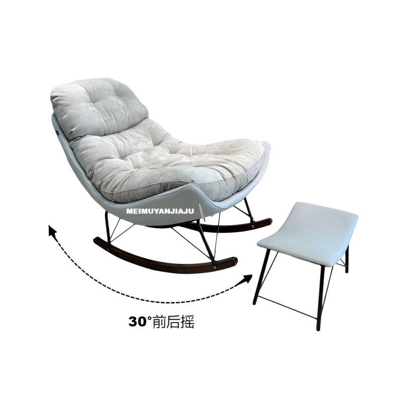 Living room lazy rocking sofa chair, adult recliner, sleepable, balcony home leisure, 2025 new high-end model