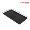 Household outdoor rectangular thickened frying pan non-stick baking pan barbecue plate in stock wholesale barbecue tools supplies accessories