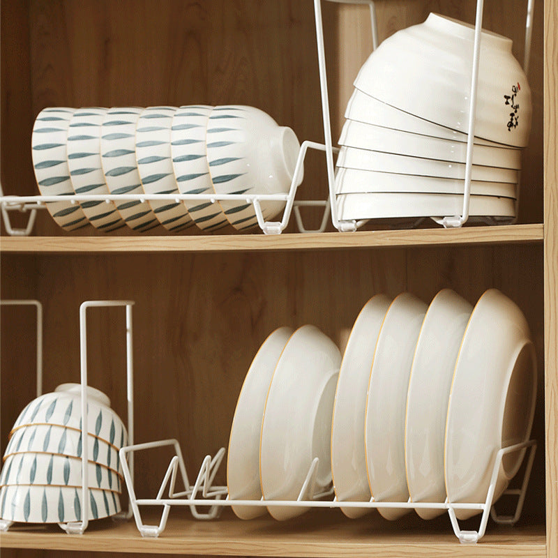 Shelves for bowls and plates in the kitchen Household multi-functional dishes and chopsticks storage rack Countertop drain rack rack