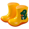 New cartoon waterproof rain boots for kids - boys, girls, toddlers, and preschoolers - rubber rain boots, short boots for outdoor use, kindergarten footwear