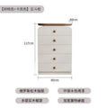 Wall-mounted five-drawer and eight-drawer cabinet, medieval living room storage cabinet, bedroom for home bedside storage cabinet, accessible luxury solid wood dressing table