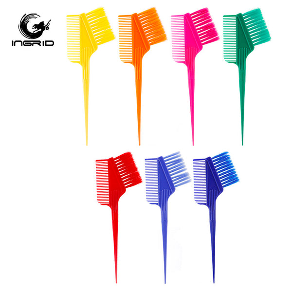 Wholesale Hairdressing Baked Oil Hair Dyeing Comb Tip Tail Highlight Comb Perm Dyeing Baked Oil Coloring Double Use Brush Color Set Hair Dyeing Brush