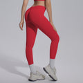 European and american seamless tight-fitting yoga set - waist-defining, slimming, peach lift, quick-dry activewear for outdoor running and fitness