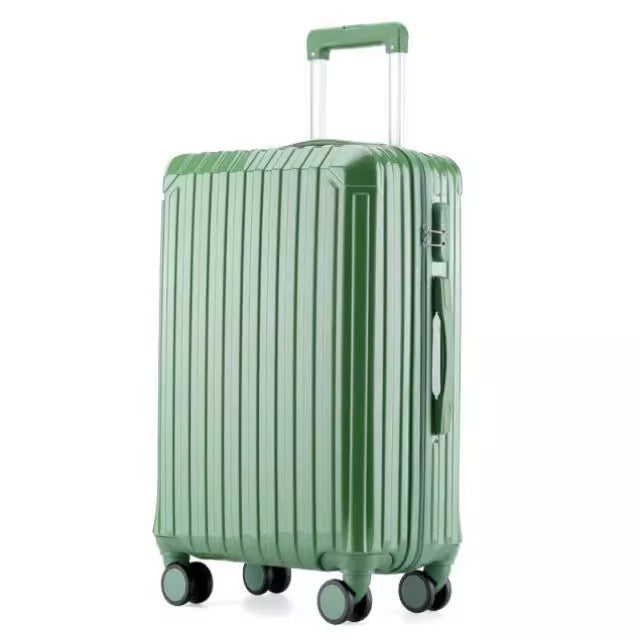 Luggage box for women, small 20inch pull rod box, universal wheel 24inch male student, durable and strong password travel leather box