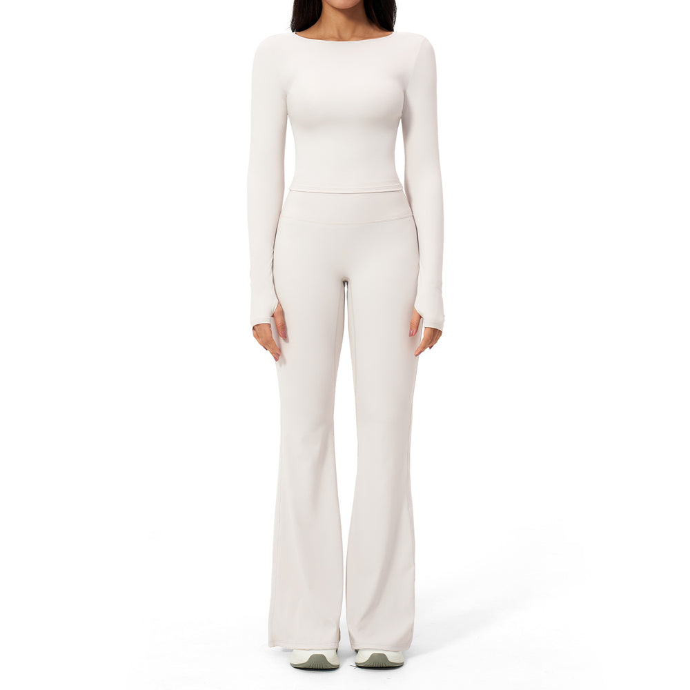 quick-drying yoga clothes suit breathable elastic casual yoga suit seamless running fitness clothes for women 2551