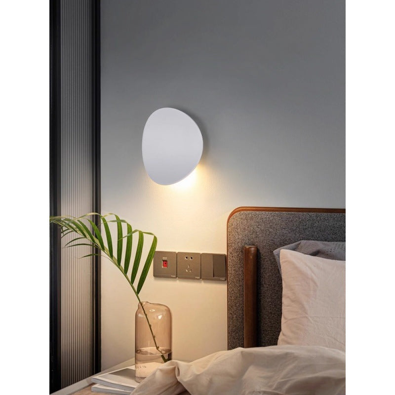 Wall lamp minimalist lamp simple modern bedroom lamp Nordic creative aisle living room background wall children's bedside lamp 1