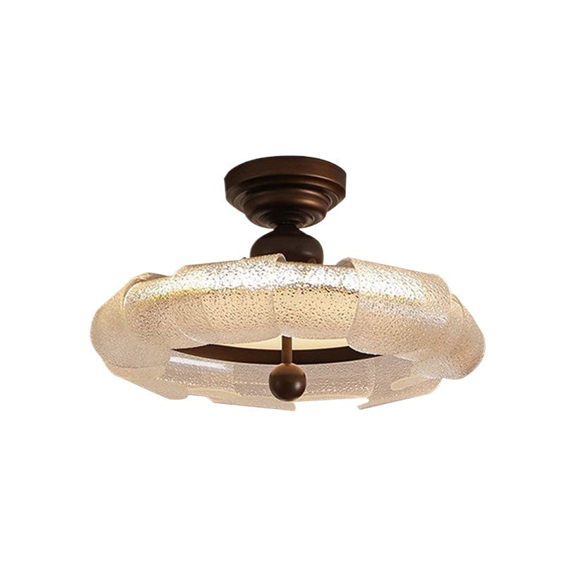 Bedroom ceiling lamp antique American retro master bedroom lamps simple atmosphere French designer study lighting