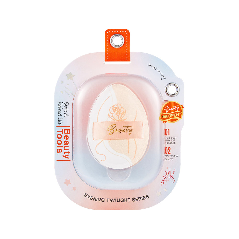 Keqi new arrival marshmallow powder puff applies makeup evenly without sticking powder, dry and wet dual-use beauty puff, natural and comfortable powder puff