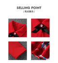 Girls' foreign trade dress set: red lapel jacket, vest dress, printed bowknot two-piece outfit for children