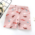 Shorts-pink whale