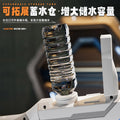 black technology electric high-pressure water gun lighting large-capacity self-priming burst summer outdoor toys pulse water gun
