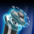 Multifunctional 4d full body washable electric shaver rechargeable razor men's beard trimmer wholesale