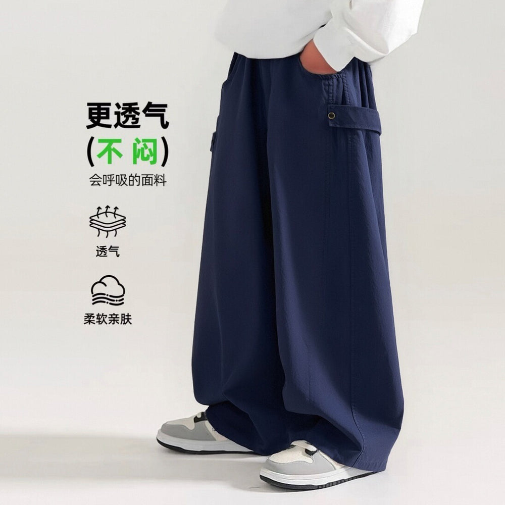 New in for summer: lightweight, versatile, and trendy washed denim cargo pants - style 2611
