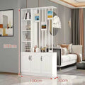 Entrance door shoe cabinet, entrance cabinet, all-in-one screen partition, living room cover, wine cabinet, storage rack, prosperous decoration cabinet