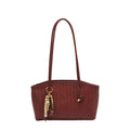 Woven commuter tote bag for women - new autumn 2025 collection: casual, minimalist, versatile shoulder bag/cosmetic bag