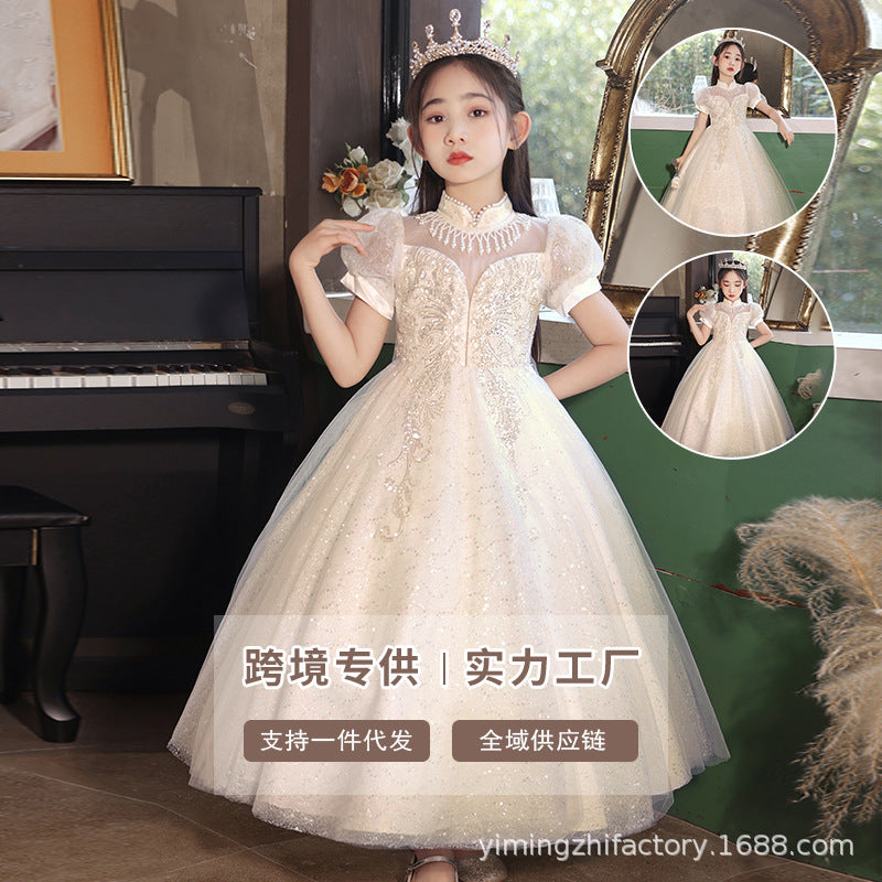 wholesale of high-end girls' formal dresses, unique and stylish children's princess dresses, flower girl dresses for weddings, birthday parties, and piano recitals