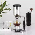 Siphon coffee maker set - glass coffee pot with filter - home coffee brewing kit - pour over coffee maker - coffee extraction pot