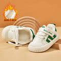 Toddler shoes for baby boys 0-1-3 years old, autumn/winter infant and toddler shoes for baby girls, soft sole non-slip, fleece-lined, extra thick cotton shoes