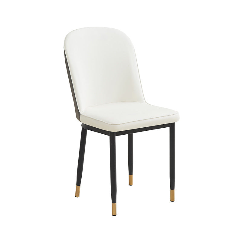 Luxury dining chair - home & hotel use - leather seating - direct from manufacturer - multiple colors available - belle chair - reception chair
