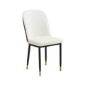 Luxury dining chair - home & hotel use - leather seating - direct from manufacturer - multiple colors available - belle chair - reception chair