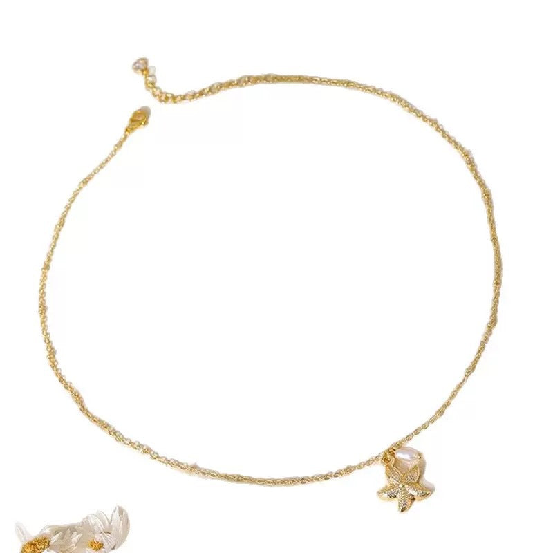 European and american cross-border hot seller: fashionable, minimalist, unique, and creative design pterosaur pendant - brass with real gold plating necklace