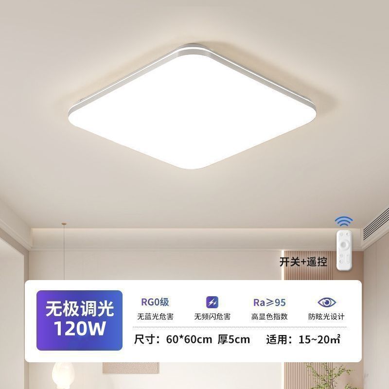 Led ceiling light - rectangular main light for living room, bedroom, dining room, study, hallway, and corridor - wholesale lighting manufacturer