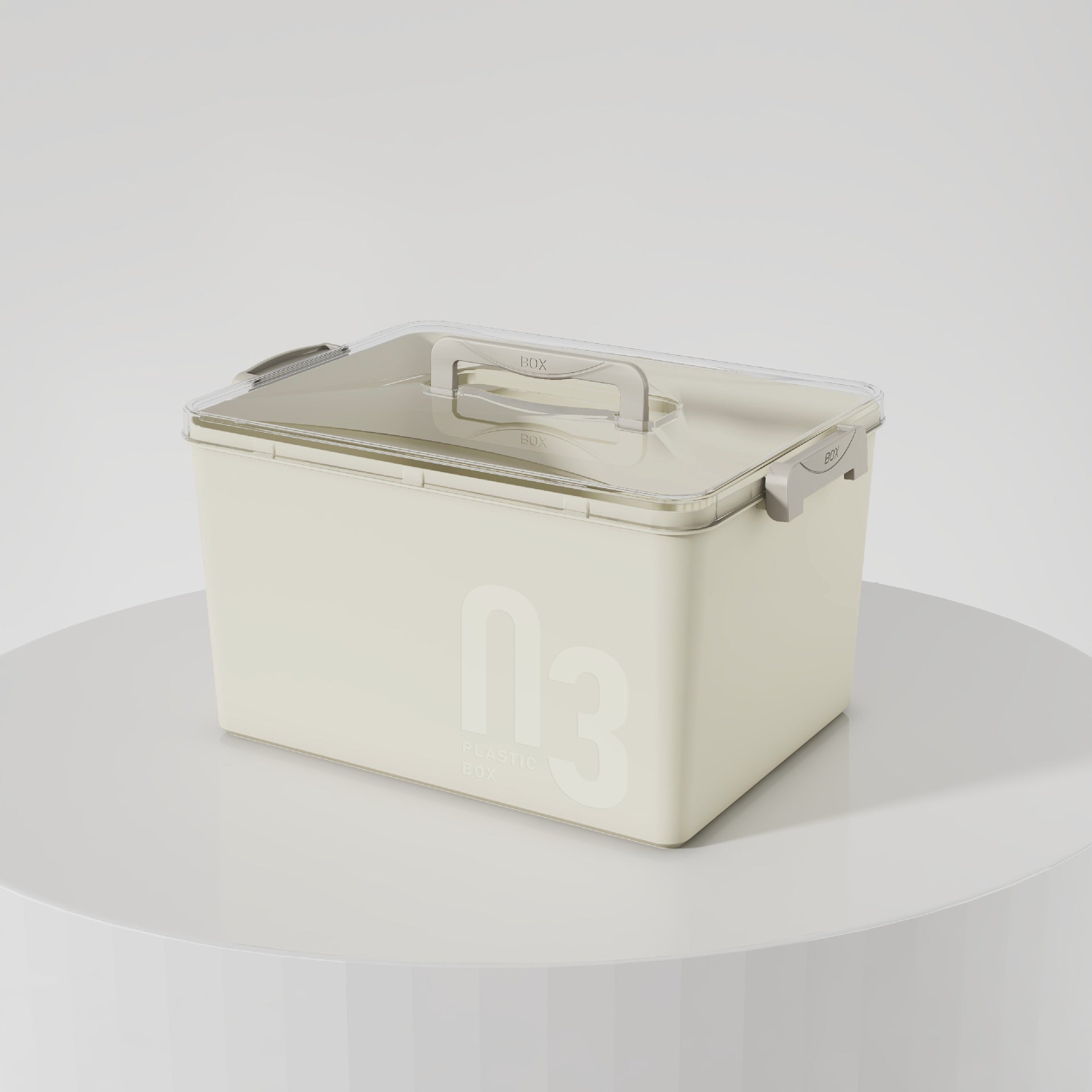 Customizable color storage box Household solid color plastic PET finishing box Snack clothes storage solid color storage box