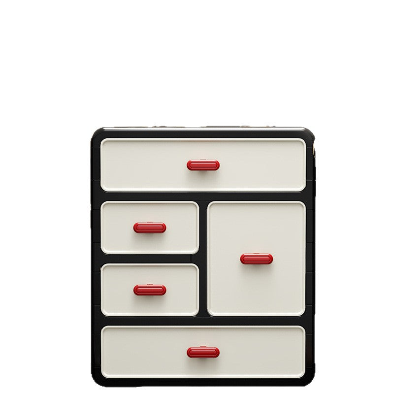 Friendly antique cosmetics storage box desktop dresser drawer type household bedroom sundries storage box