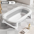 Baby bathtub, infant bathtub, toddler sit-up & recline foldable bath tub, portable home storage for newborn and children's supplies