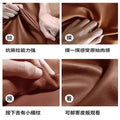 Italian normcore cat claw leather sofa small apartment living room casual modern single multi-person straight row sailboat sofa