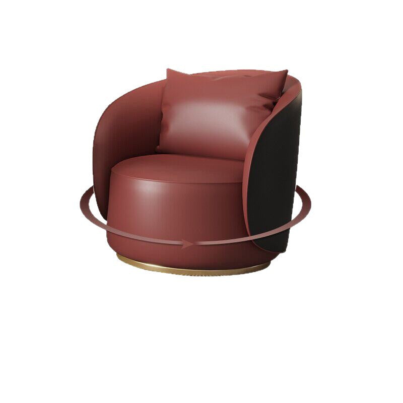 Luxury hotel sales office reception single sofa chair modern minimalist beauty salon club casual table and chair set