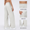 Outdoor water-resistant activewear lounge pants for women - elastic waistband, loose fit, quick-drying, breathable, straight-leg gym pants d26015