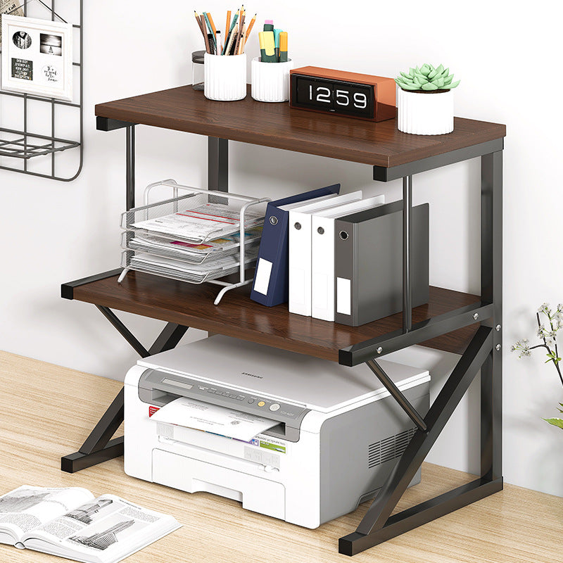 Printer Shelf Desktop Copier Shelf Multifunctional Office Countertop Storage Finishing Rack Small Bracket