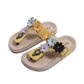 Vancahao soft bottom non-slip outwear slippers for women  summer ugly flip-flops retro birkenstock sandals