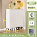 Steel for home shoe cabinet door all-in-one cabinet outside corridor entrance entrance iron storage cabinet all-in-one wall storage cabinet