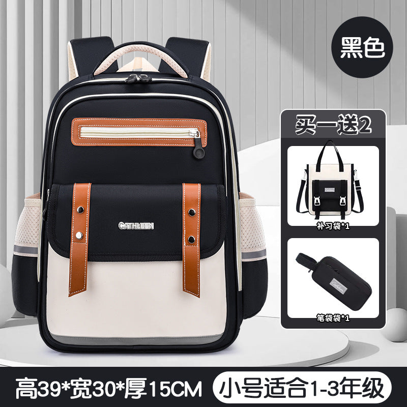 New cloud schoolbag 1-3-6 grade primary school students schoolbag boys and girls reduce the burden of children large capacity backpack