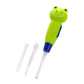 Infant and toddler cartoon luminous ear spoon kids ear picking tool ear spoon baby with light ear digging spoon cleaning handy gadget