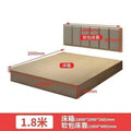 1.8m bed box soft pack backrest