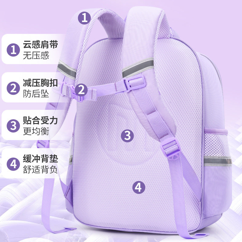 School bag school season wholesale new light and breathable primary school student school bag for grades 1-6 large-capacity children's backpack