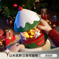 Girl's birthday gift christmas atmosphere night light rotating star projector lamp kids bedroom projector music box toy