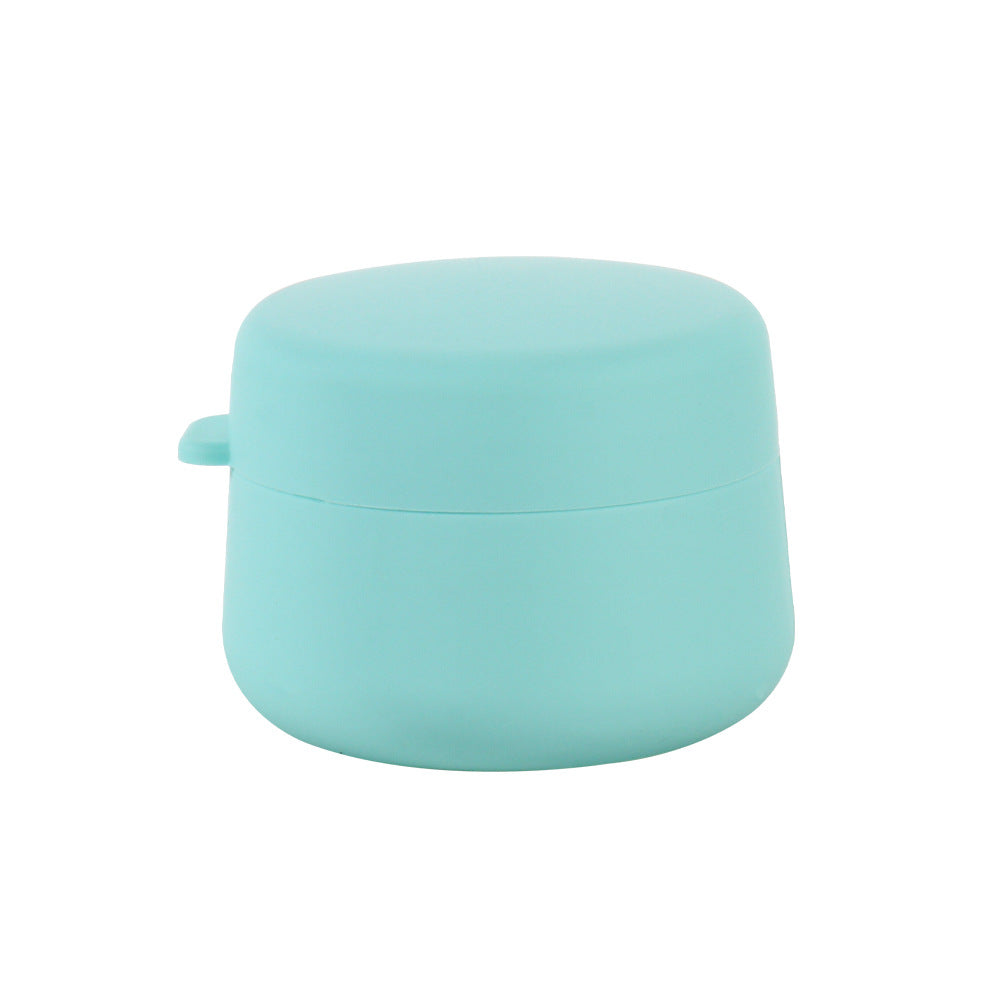 Silicone Packing Box 50ml Travel Portable Food Cosmetics Jewelry Silicone Outdoor Storage Box