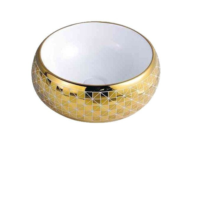 陶瓷台上盆轻奢洗手盆艺术盆洗脸盆小户型家用酒店民宿台上盆加深