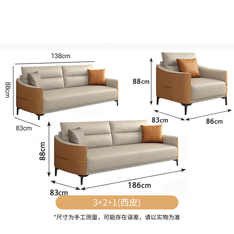 Saint-li office sofa and coffee table set - business reception office sofa for meetings and negotiations