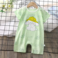 infant romper - new summer collection: korean style, lightweight short-sleeve bodysuit for baby boys and girls
