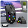 Xuan yin hu h16 tri-mode wireless gaming mouse - lightweight, e-sports, bluetooth, 2.4g, for laptops, office, and desktops