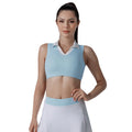 Summer new slim-fit athletic tennis outfit - outdoor running, fitness, and golf set - breathable and quick-drying top