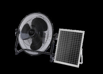multifunctional solar charging floor fan - solar fan for home, outdoor use, solar electric fan with night light