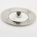 Thickened multi-purpose pot lid tempered glass multi-rim lid cross-border wok lid soup pot lid frying pan lid suitable for 24-32cm