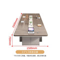 Saint li large conference table bench table negotiation room modern casual rectangular training table